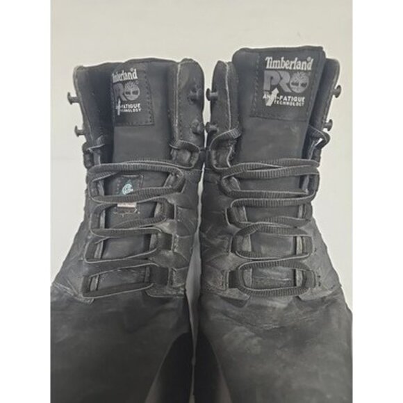 Timberland PRO Men's A297S Radius CTCP Mid Athletic Work Boots Black Size 13W - Picture 6 of 9